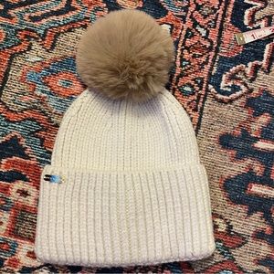 Soft and Luxurious Sweater Knit Cuffed Steve Madden Pom Pom Beanie